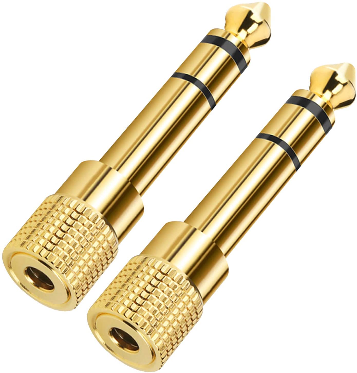 6.5mm to 3.5MM GOLD PLATED