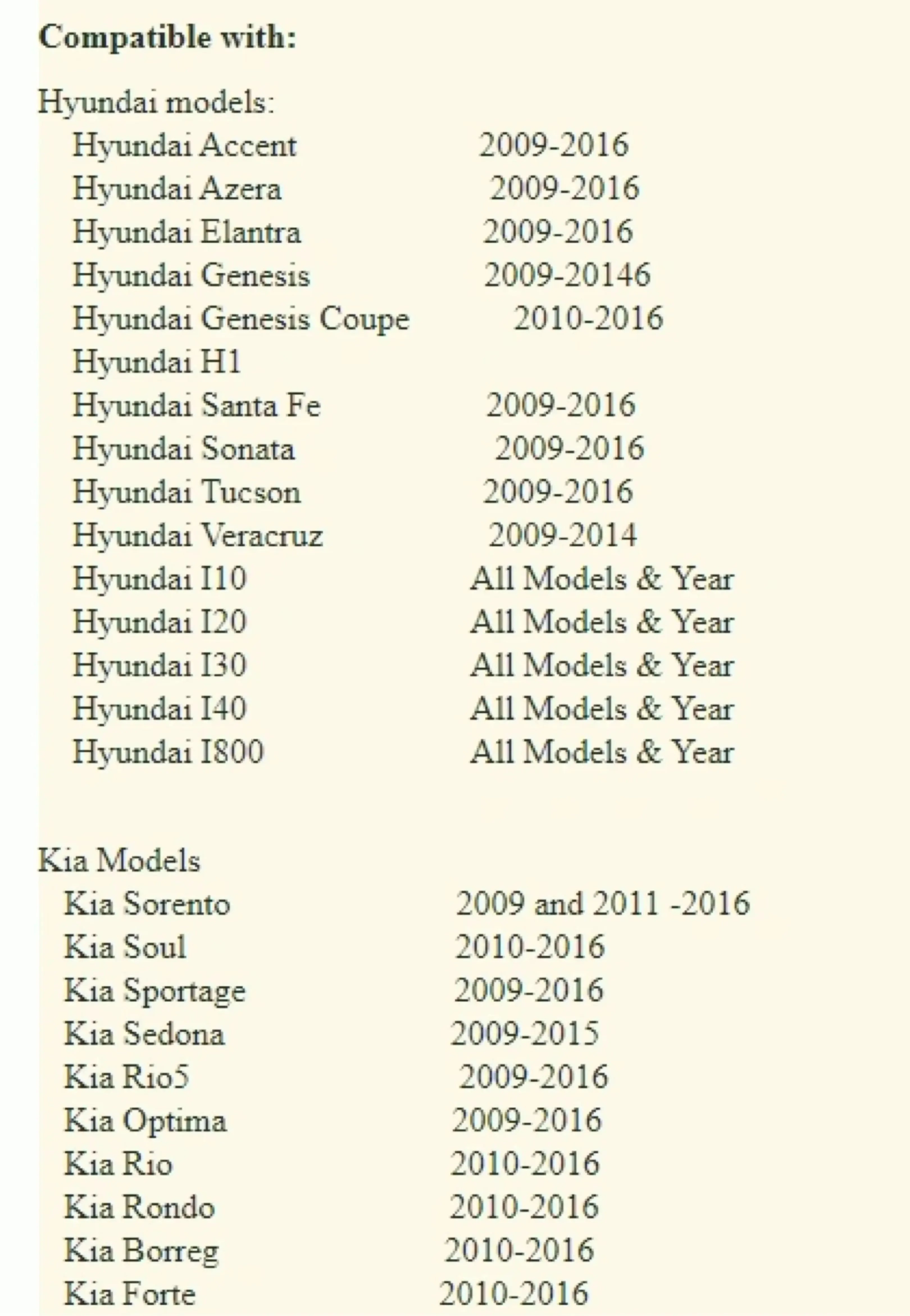 Bluetooth HYUNDAI KIA me komanda ne timon