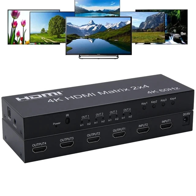 Matrice HDMI 2X4