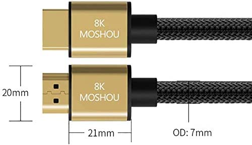 HDMI 2.1 Cable 8K 0.5m
