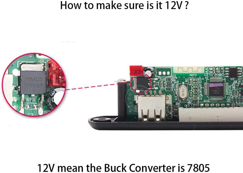 12V MP3 Dekoder