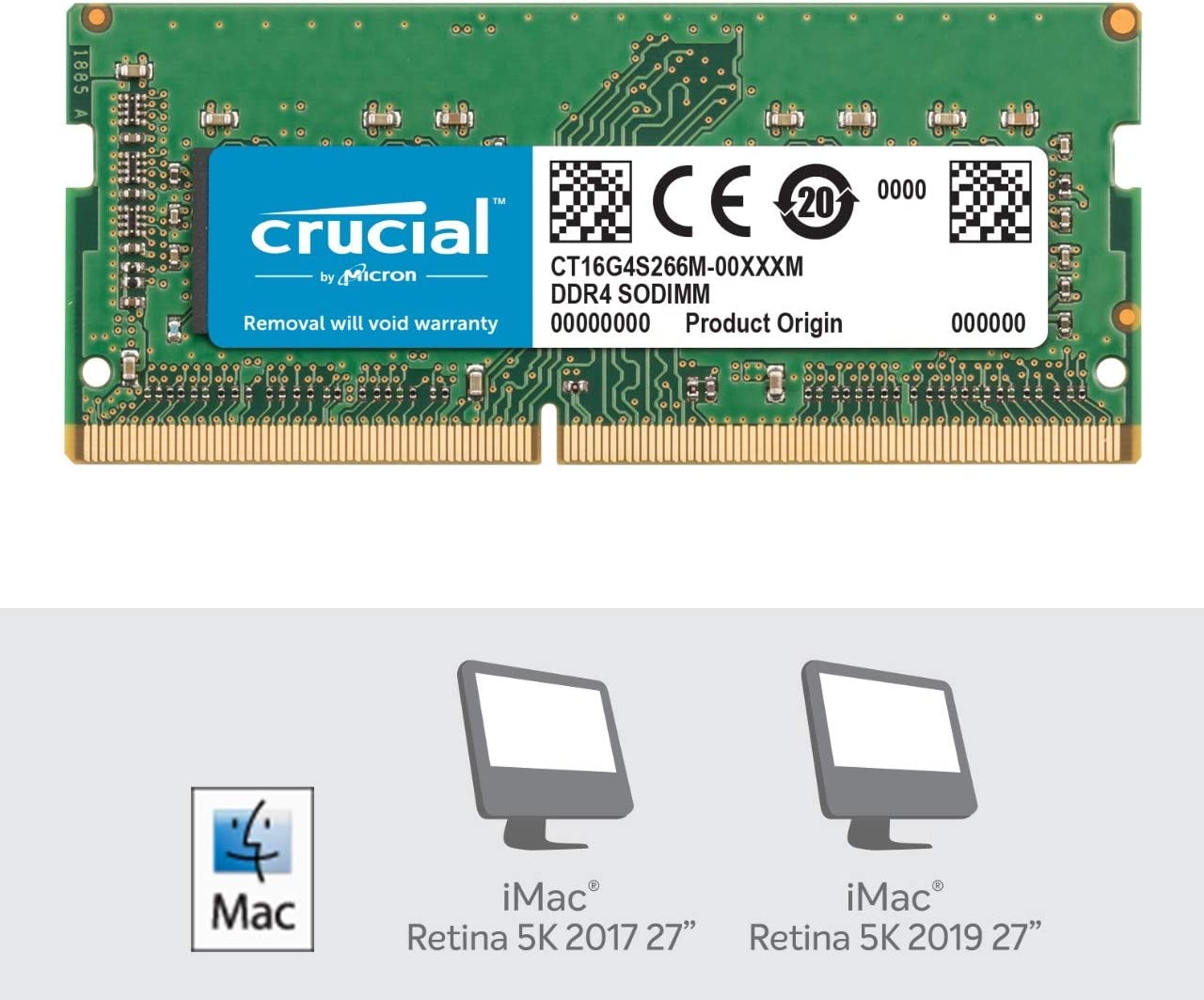 Crucial 16GB DDR4 2666 Laptop