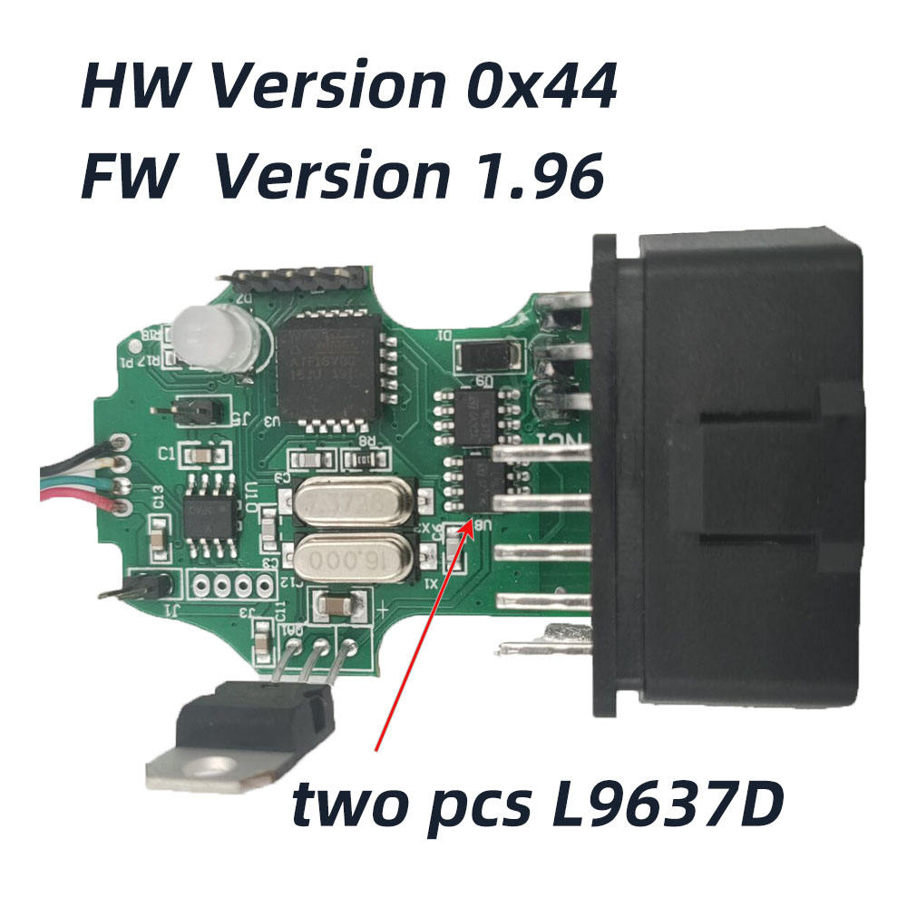 VCDS 23.3 Atmega162+FT232+L9637D