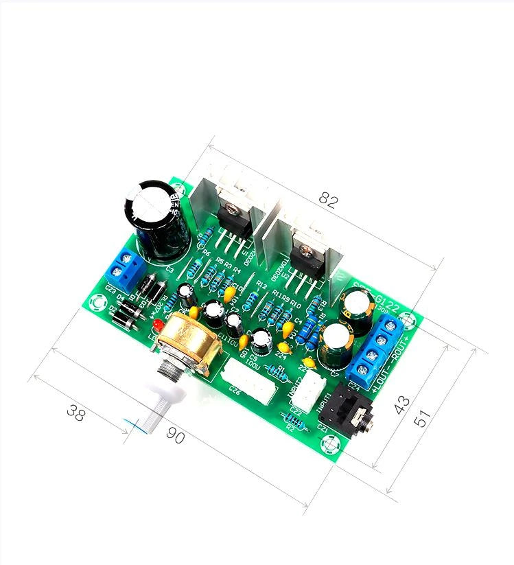 TDA2030 Dual Channel Power Amplifier Board 15W+15W